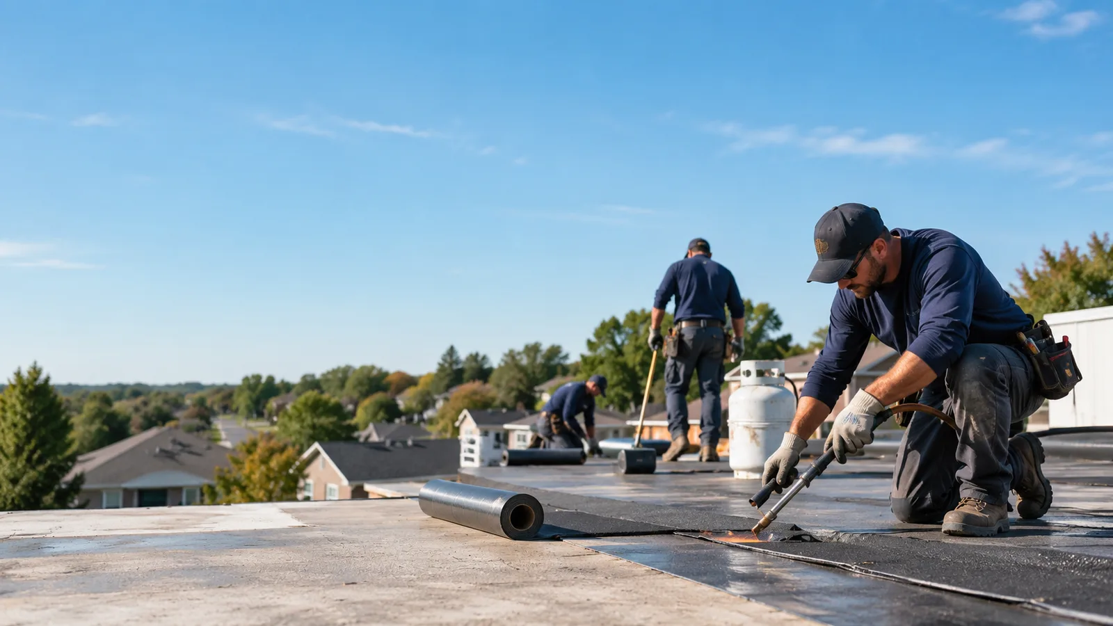 Flat Roof Leak Repair providers in Hull, IA